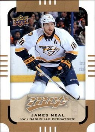 #59 James Neal - Nashville Predators - 2015-16 Upper Deck MVP Hockey