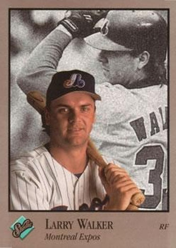 #59 Larry Walker - Montreal Expos - 1992 Studio Baseball