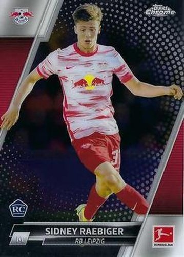 #59 Sidney Raebiger - RB Leipzig - 2021-22 Topps Chrome Bundesliga Soccer