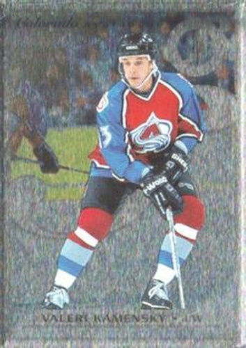 #59 Valeri Kamensky - Colorado Avalanche - 1996-97 Leaf Preferred - Steel Hockey
