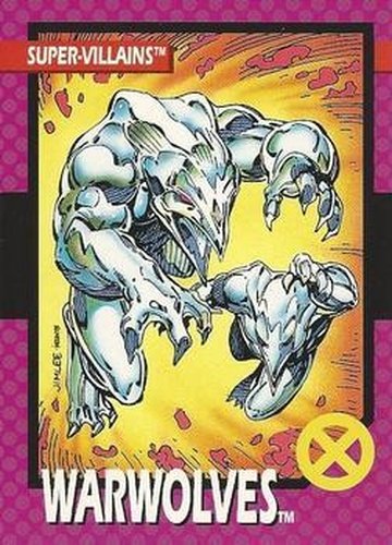 #59 Warwolves - 1992 Impel X-Men
