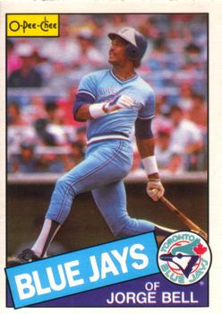 #59 Jorge Bell - Toronto Blue Jays - 1985 O-Pee-Chee Baseball