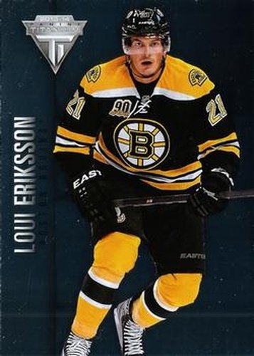 #59 Loui Eriksson - Boston Bruins - 2013-14 Panini Titanium Hockey