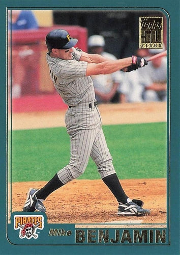 #59 Mike Benjamin - Pittsburgh Pirates - 2001 Topps Baseball