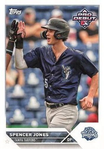 #PD-59 Spencer Jones - Tampa Tarpons - 2023 Topps Pro Debut Baseball