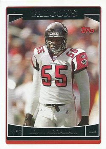 #59 John Abraham - Atlanta Falcons - 2006 Topps Football