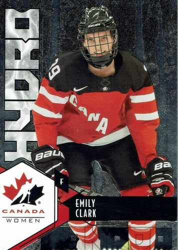 #H-59 Emily Clark - Canada - 2015 Upper Deck Team Canada Juniors - Hydro Hockey
