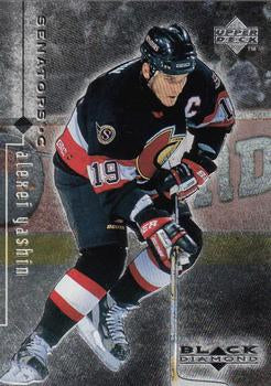 #59 Alexei Yashin - Ottawa Senators - 1998-99 Upper Deck Black Diamond Hockey