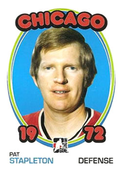 #59 Pat Stapleton - Chicago Blackhawks - 2009-10 In The Game 1972 The Year In Hockey