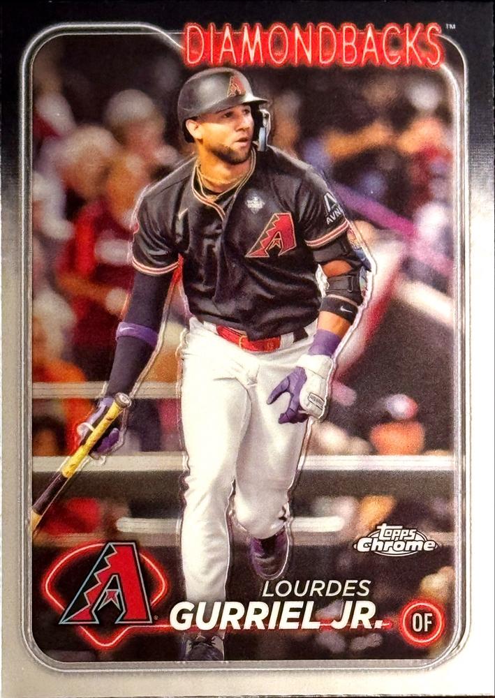 #59 Lourdes Gurriel Jr. - Arizona Diamondbacks - 2024 Topps Chrome Baseball
