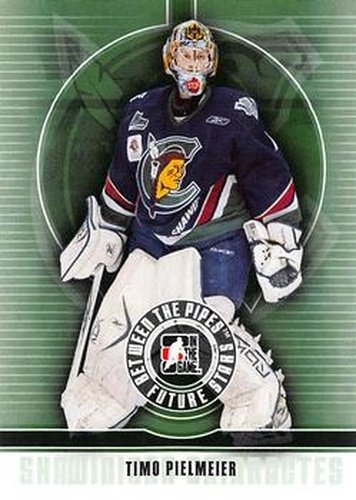 #59 Timo Pielmeier - Shawinigan Cataractes - 2008-09 In The Game Between The Pipes Hockey