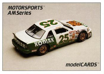 #59 Ken Schrader's Car - Hendrick Motorsports - 1992 Motorsports Modelcards AM Series Racing
