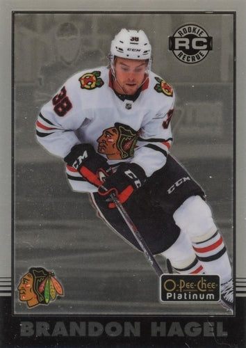 #R-59 Brandon Hagel - Chicago Blackhawks - 2020-21 O-Pee-Chee Platinum - Retro Hockey