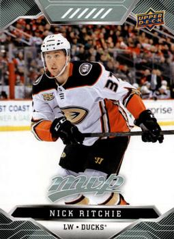 #59 Nick Ritchie - Anaheim Ducks - 2019-20 Upper Deck MVP Hockey