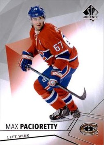 #59 Max Pacioretty - Montreal Canadiens - 2015-16 SP Authentic Hockey