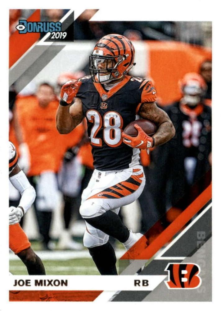 #59 Joe Mixon - Cincinnati Bengals - 2019 Donruss Football