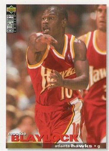 #59 Mookie Blaylock - Atlanta Hawks - 1995-96 Collector's Choice Basketball