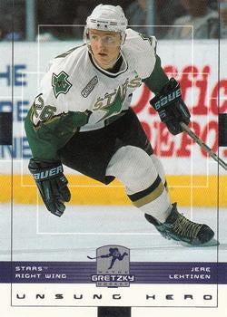 #59 Jere Lehtinen - Dallas Stars - 1999-00 Upper Deck Wayne Gretzky Hockey