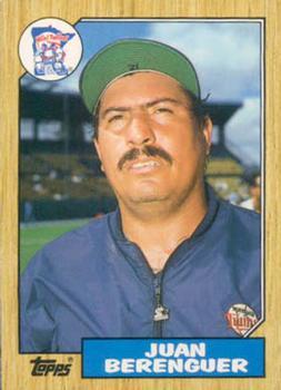 #5T Juan Berenguer - Minnesota Twins - 1987 Topps Traded Baseball