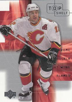 #5 Jarome Iginla - Calgary Flames - 2001-02 Upper Deck Top Shelf Hockey