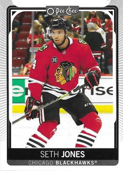 #605 Seth Jones - Chicago Blackhawks - 2021-22 O-Pee-Chee Hockey