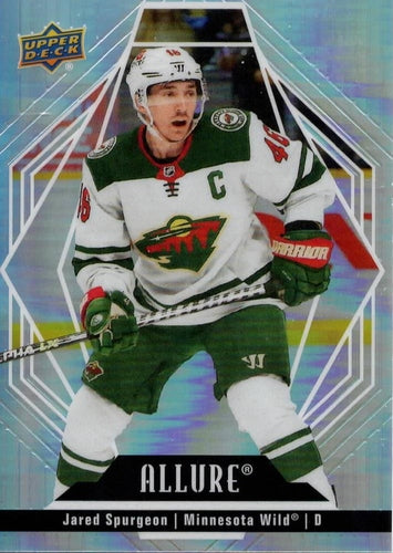 #5 Jared Spurgeon - Minnesota Wild - 2022-23 Upper Deck Allure Hockey