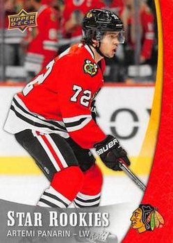 #5 Artemi Panarin - Chicago Blackhawks - 2015-16 Upper Deck Star Rookies Hockey