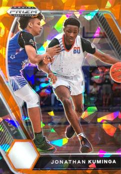 #5 Jonathan Kuminga - NBA G League Ignite - 2021 Panini Prizm Draft Picks - Orange Ice Basketball
