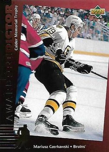 #C5 Mariusz Czerkawski - Boston Bruins - 1994-95 Upper Deck - Predictors Canadian Gold Exchange Hockey