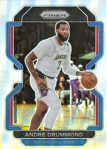 #5 Andre Drummond - Philadelphia 76ers - 2021-22 Panini Prizm - Silver Basketball