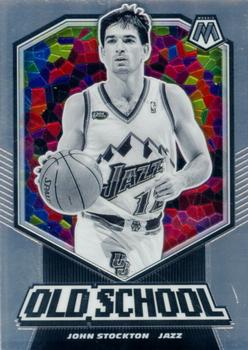 #5 John Stockton - Utah Jazz - 2019-20 Panini Mosaic - Old School Basketball