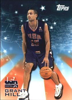 #5 Grant Hill - USA - 2000 Topps Team USA Basketball