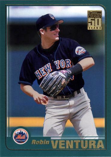 #5 Robin Ventura - New York Mets - 2001 Topps Baseball