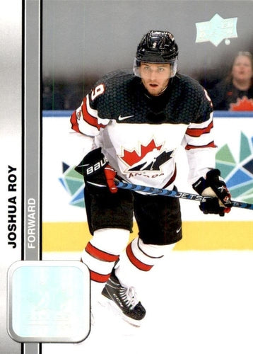 #5 Joshua Roy - Canada - 2023 Upper Deck Team Canada Juniors Hockey