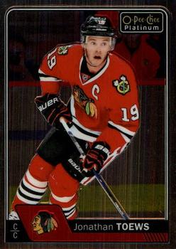 #5 Jonathan Toews - Chicago Blackhawks - 2016-17 O-Pee-Chee Platinum Hockey