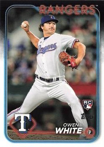 #5 Owen White - Texas Rangers - 2024 Topps Baseball
