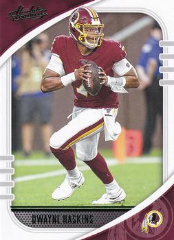 #5 Dwayne Haskins - Washington Redskins - 2020 Panini Absolute - Green Football