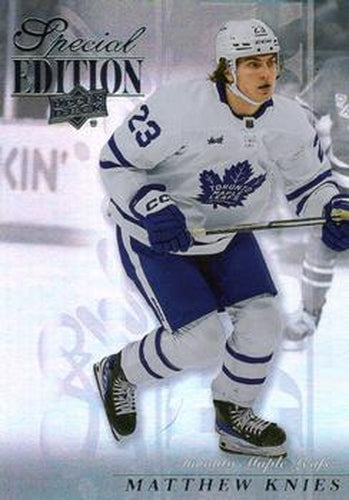 #SE-5 Matthew Knies - Toronto Maple Leafs - 2023-24 Upper Deck - Special Edition Hockey