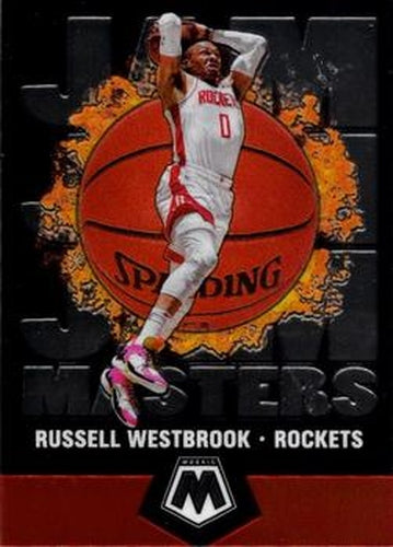 #5 Russell Westbrook - Houston Rockets - 2019-20 Panini Mosaic - Jam Masters Basketball