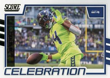 #C-DKM DK Metcalf - Seattle Seahawks - 2022 Score - Celebration Football