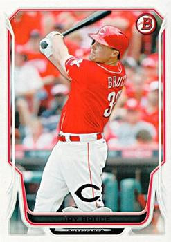 #5 Jay Bruce - Cincinnati Reds - 2014 Bowman Baseball