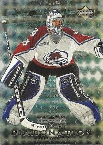 #D5 Patrick Roy - Colorado Avalanche - 1999-00 Upper Deck Black Diamond - Diamonation Hockey