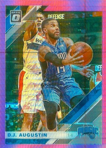 #5 D.J. Augustin - Orlando Magic - 2019-20 Donruss Optic - Hyper Pink Basketball