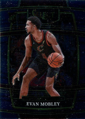 #5 Evan Mobley - Cleveland Cavaliers - 2021-22 Panini Select - Blue Basketball