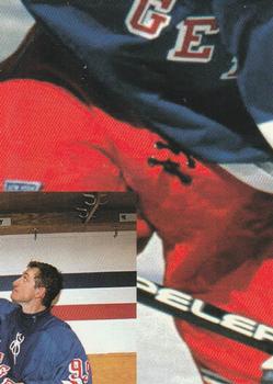 #5 Wayne Gretzky - New York Rangers - 1999-00 Upper Deck McDonald's Wayne Gretzky Performance for the Record - Puzzle/Checklist Hockey