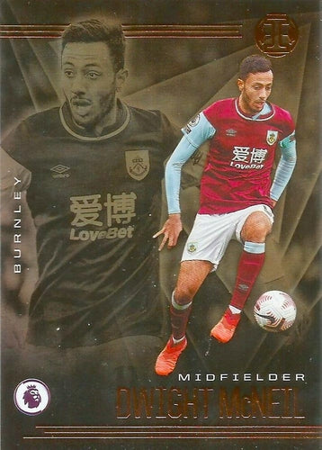 #5 Dwight McNeil - Burnley - 2020-21 Panini Chronicles - Illusions Premier League Soccer