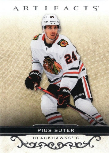 #5 Pius Suter - Chicago Blackhawks - 2021-22 Upper Deck Artifacts Hockey