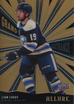 #GE-5 Liam Foudy - Columbus Blue Jackets - 2020-21 Upper Deck Allure - Grand Entrance Hockey