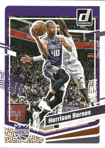 #5 Harrison Barnes - Sacramento Kings - 2023-24 Donruss Basketball