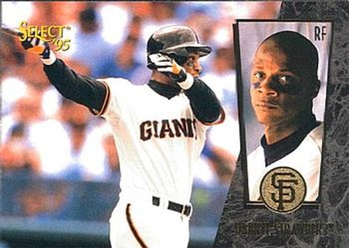 #5 Darryl Strawberry - San Francisco Giants - 1995 Select Baseball
